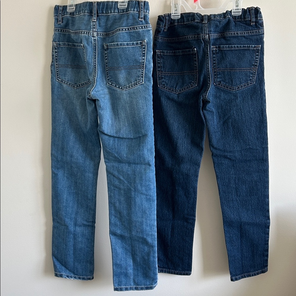 Boys Children’s Place Skinny Jeans Bundle light dark size 10